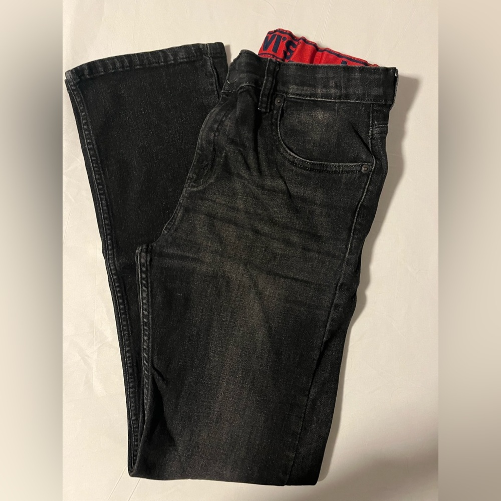 Boys black jeans